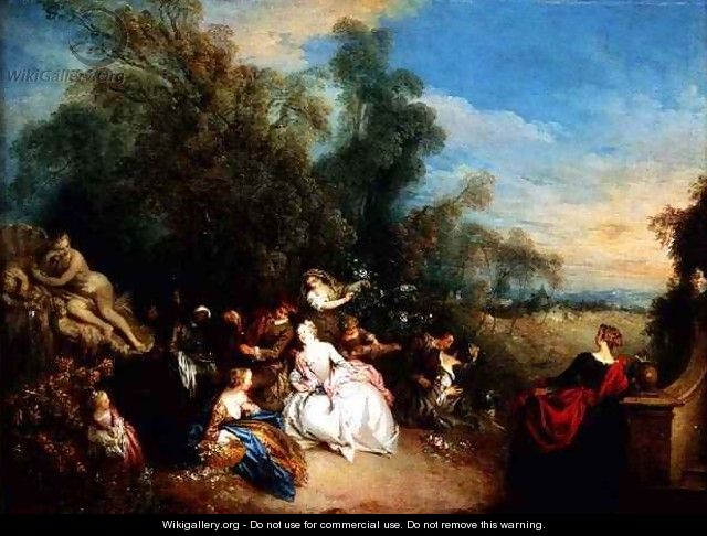 Relaxation in the Country - Jean-Baptiste Joseph Pater