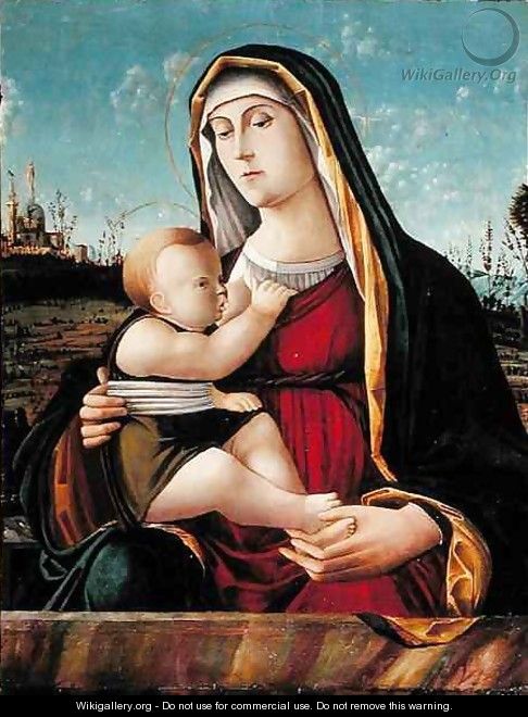 Virgin feeding the Child - Veneto (Pasqualino di Niccolo) Pasqualino
