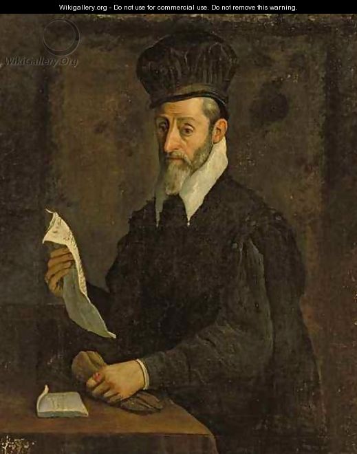 Portrait of Torquato Tasso 1544-95 - Bartolomeo Passarotti