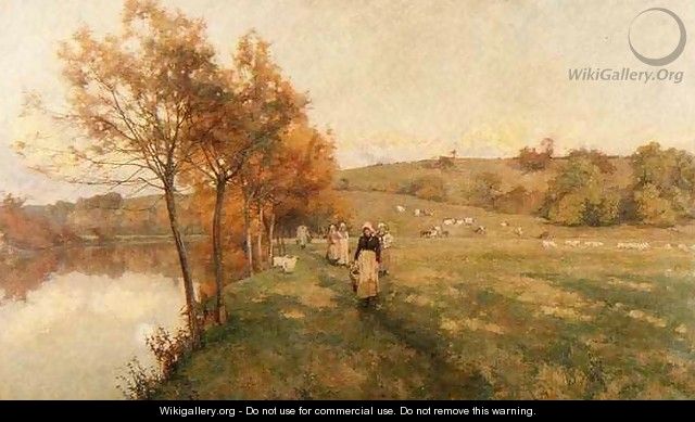 Meadows by the Avon - Alfred Parsons