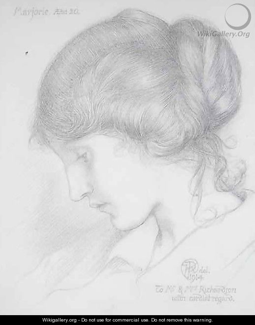 Head of a Girl, 1914 - Karl Parsons