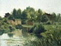 The Village Pond, 1879 - Ernest Parton