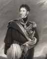 Stapleton Cotton, 1st Viscount Combermere, engraved by J. Jenkins, from National Portrait Gallery, volume V, published c.1835 - (after) Pearson, Cornelius