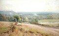 View from Hedsor Hill on the Thames, near Cookham - John Pedder