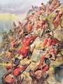 Scaling the Heights of Abraham, illustration from Glorious Battles of English History by Major C.H. Wylly, 1920s - Henry A. (Harry) Payne