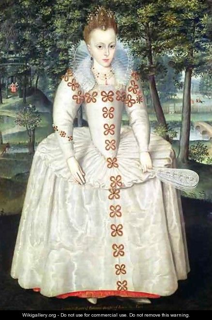 Princess Elizabeth 1596-1662 1603 - Robert Peake