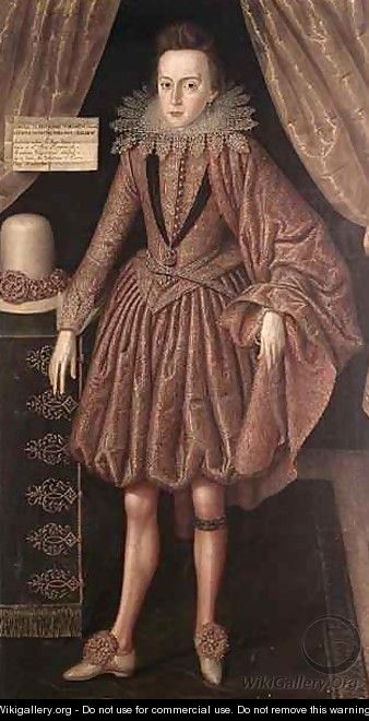 Charles I as Prince of Wales, c.1612-13 - Robert Peake
