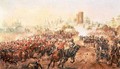 Charge of the Queens Bays against the Mutineers at Lucknow, 6th March 1858 - Henry A. (Harry) Payne