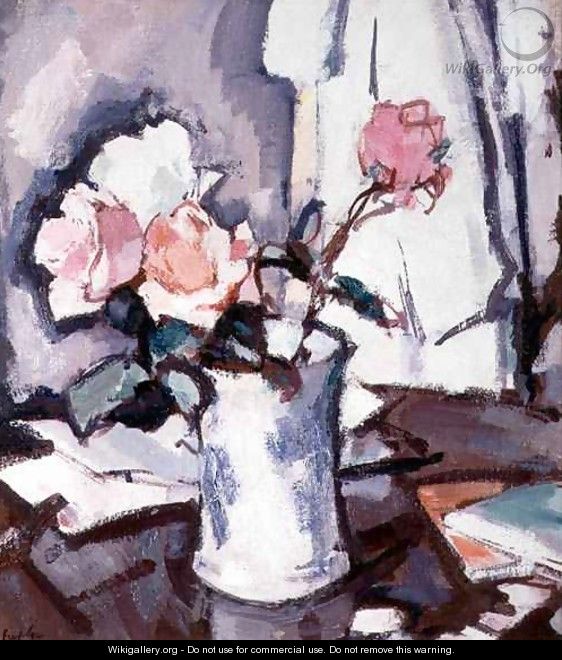 Pink Roses - Samuel John Peploe