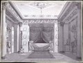 Design for an Empire Bedroom, c.1810 - Charles Percier