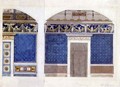 Design for an Empire palace interior, c.1810 - Charles Percier