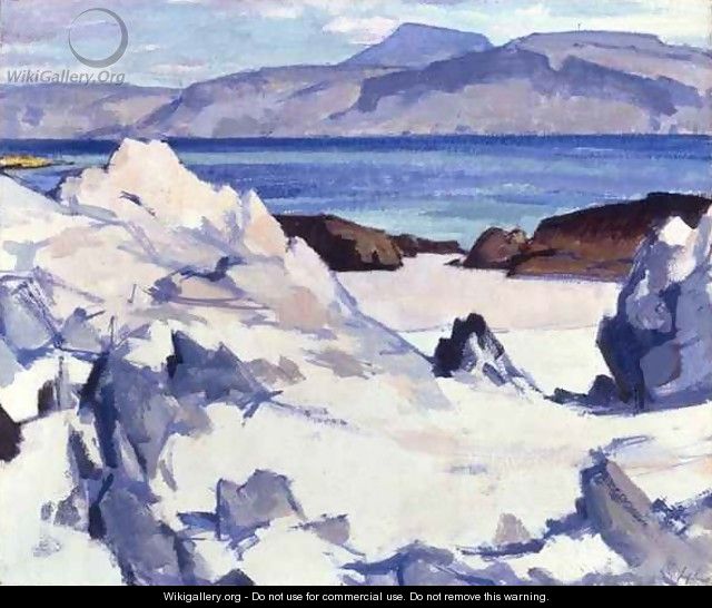 Green Sea, Iona, 1920s - Samuel John Peploe