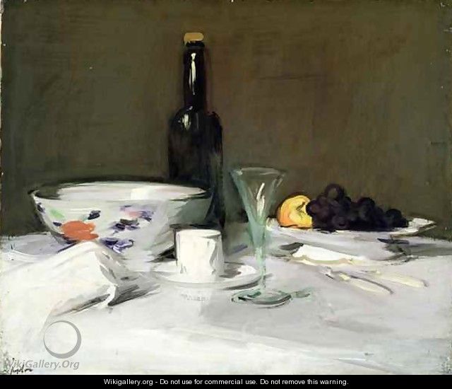 The Black Bottle, c.1905 - Samuel John Peploe