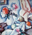 Roses in a White Vase - Samuel John Peploe