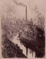 The Big Chimney, Sheffield - Joseph Pennell