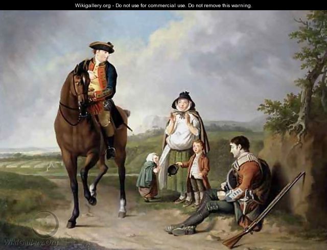 Marquess of Granby 1721-70 relieving a sick soldier, c.1765 - Edward Penny