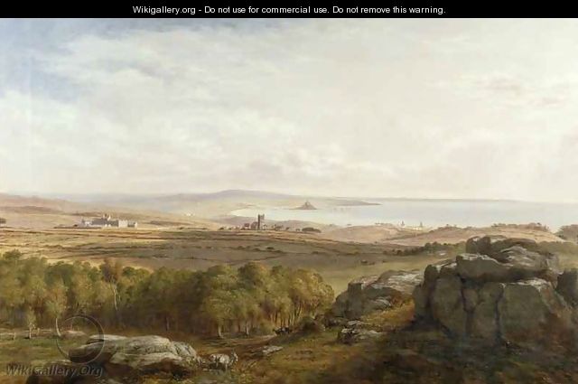 View from Madron Carn, 1836 - Richard Thomas Pentreath
