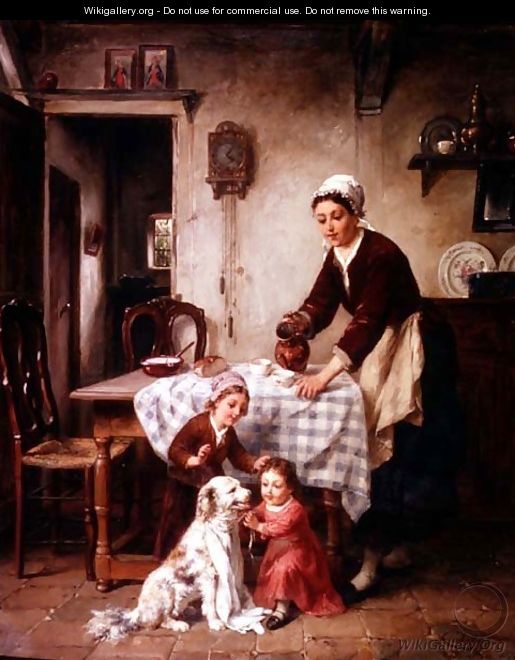 The Baby of the Family, 1878 - Charles Petit