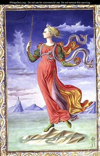 Allegory of Rome, from De Secundo Bello Punico Poema, 1447-55 - Francesco Pesellino