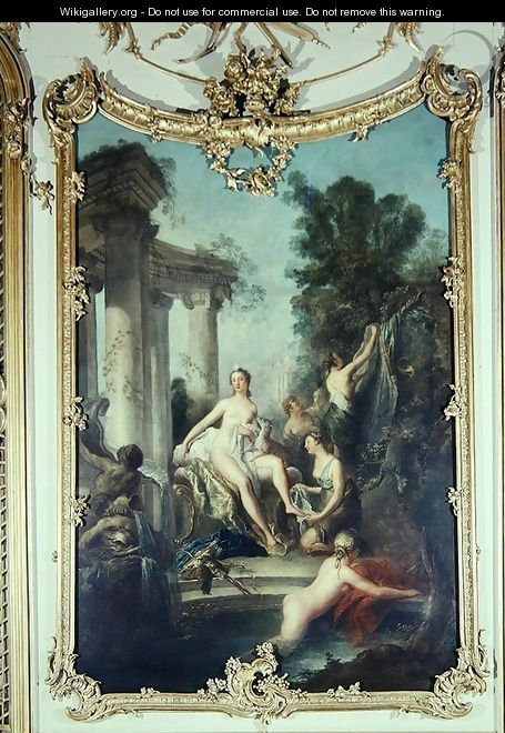 Diana and her Nymphs Bathing, 1747 - Antoine Pesne