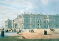 The Winter Palace as seen from Palace Passage, St. Petersburg, c.1840 - Ferdinand Victor Perrot