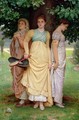 A Summer Shower, 1888 - Charles E. Perugini