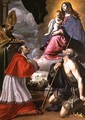 Madonna and Child with saints - Giovanni Battista Pesari