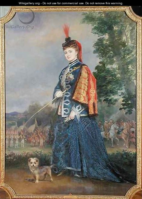 Hortense Schneider 1833-1920 in the role of the Grand Duchess in La Grande Duchesse de Gerolstein by Jacques Offenbach 1819-90 1874 - Alexis Joseph Perignon