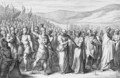 The Secession of the People to the Mons Sacer, engraved by B.Barloccini, 1849 - (after) Perkins, C.C