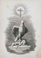 An Allegory of Rome, engraved by B.Barloccini, 1849 - (after) Perkins, C.C