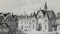 The Sorbonne in 1550 - (after) Pernot, Francois Alexandre