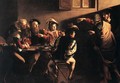 The Calling of Saint Matthew - Caravaggio