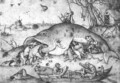 Big Fishes Eat Little Fishes - Pieter the Elder Bruegel