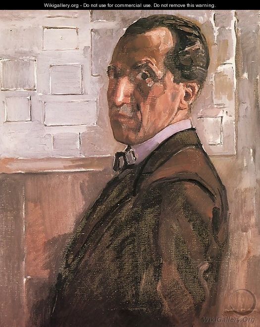 Self Portrait - Piet Cornelis Mondrian