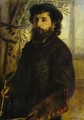 Portrait of Claude Monet - Pierre Auguste Renoir