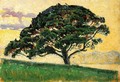 The Large Pine, Saint-Tropez - Paul Signac