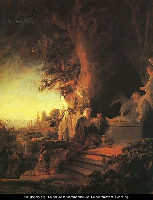 Biblical Scene - Rembrandt Van Rijn