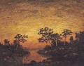 Sunset on a Lake - Ralph Albert Blakelock