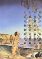 Dali Nude, in Contemplation Before the Five Regular Bodies - Salvador Dali