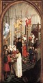 Seven Sacraments Altarpiece: left wing - Rogier van der Weyden