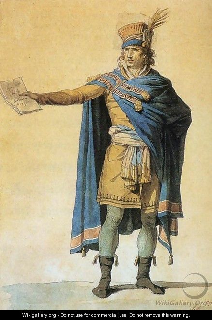 The Representative of the People on Duty - Jacques Louis David