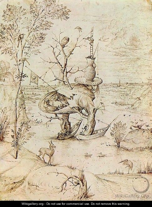 The Man-Tree - Hieronymous Bosch