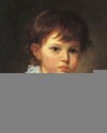 Portrait of Count Stroganov as a Child - Jean Baptiste Greuze