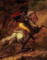 Study for the Charging Casseur - Theodore Gericault