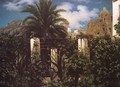 Garden of an Inn, Capri - Lord Frederick Leighton