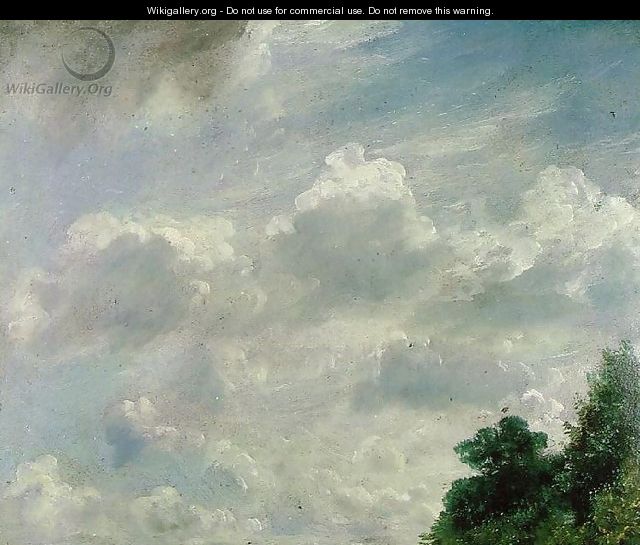 Study of Clouds at Hampstead - John Constable