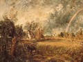 Cottage, Rainbow, Mill - John Constable