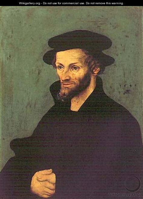 Philipp Melanchthon - Lucas The Elder Cranach