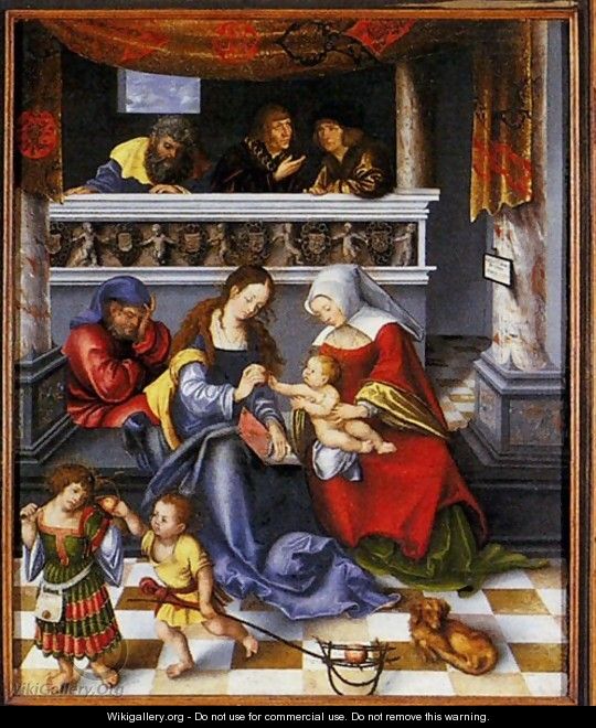 Central panel - Lucas The Elder Cranach