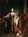 Portrait of Empress Elizabeth Petrovna 
 - Louis Tocque